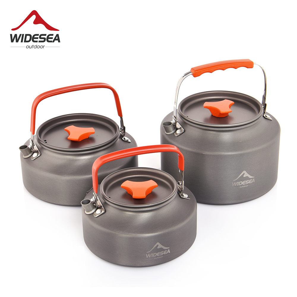 Camping Cooking Utensil Set - Widesea 1.1L 2 l1.5l bollitore per