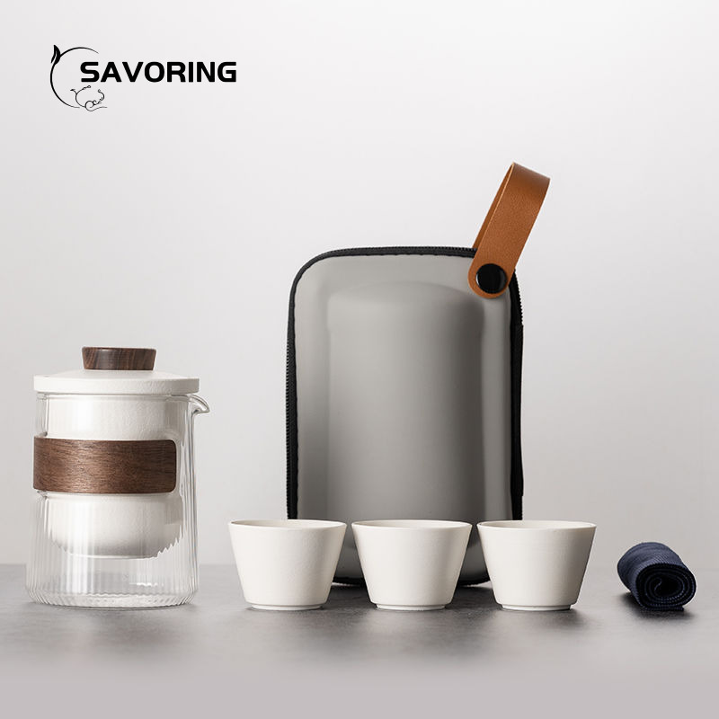 Camping Cooking Utensil Set - Semplice set da tè in ceramica