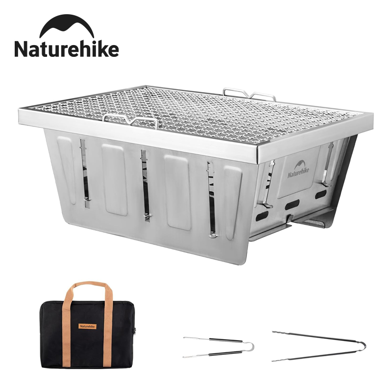 Camp Grill Portable Folding - Griglia a carbone da campeggio Naturehike