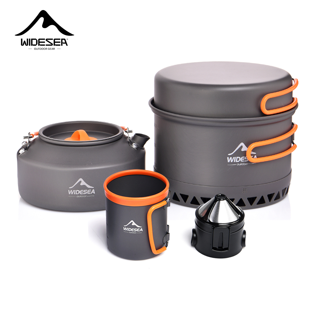 Camping Cooking Utensil Set - Stoviglie da campeggio Set di pentole