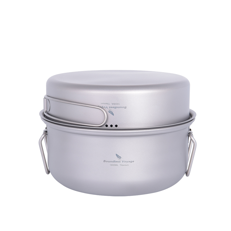 Camping Cooking Pots And Pans - Set di pentole da campeggio Boundless
