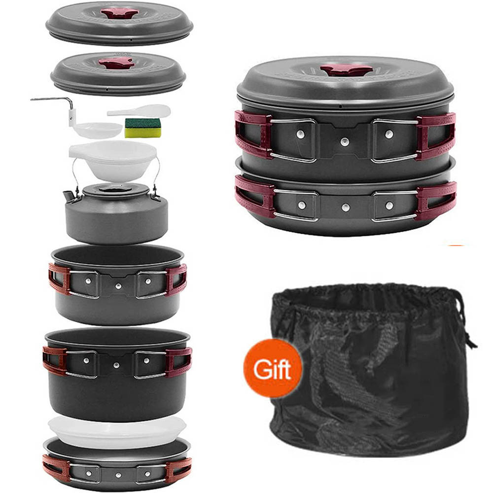 Camping Cooking Pots And Pans - Pentola da picnic per 3-4 persone