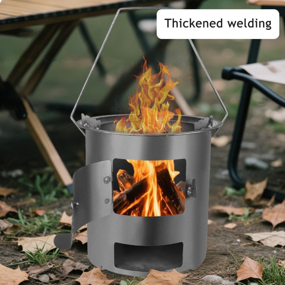 Camping Cooking Easy - Fornello da campeggio a legna per