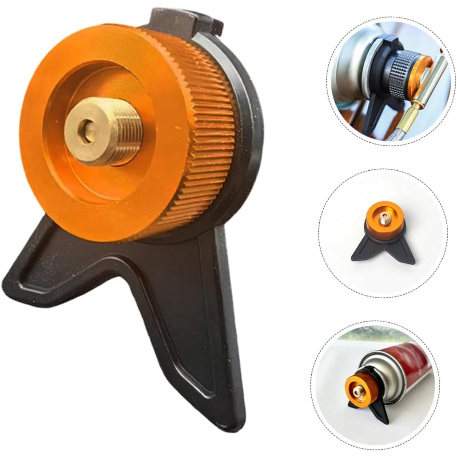 Camping Cooking Gas Stove - Adattatore per bombola del gas propano,