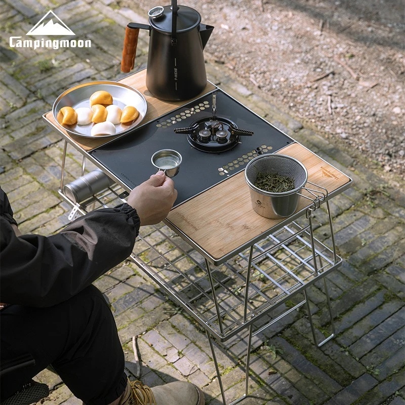 TRIMIX Tavolo da Picnic Portat - Camping Cooking Table With Windshield recensione e prezzo