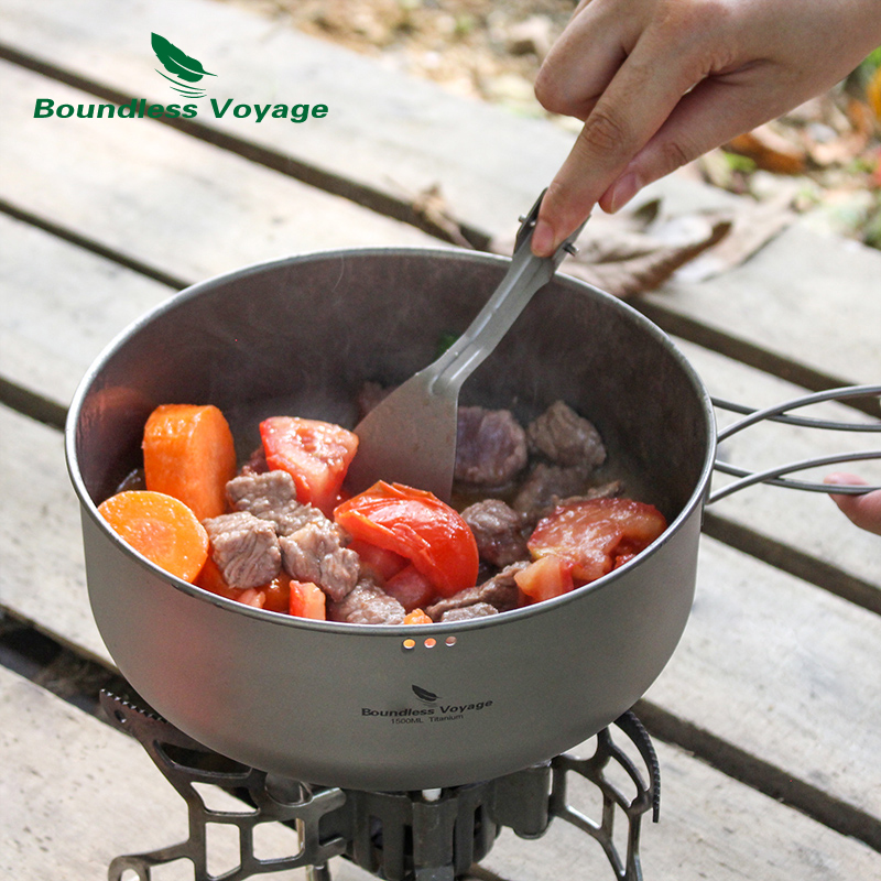 Boundless Voyage Titanium Pent - Camping Cooking Pots And Pans recensione e prezzo