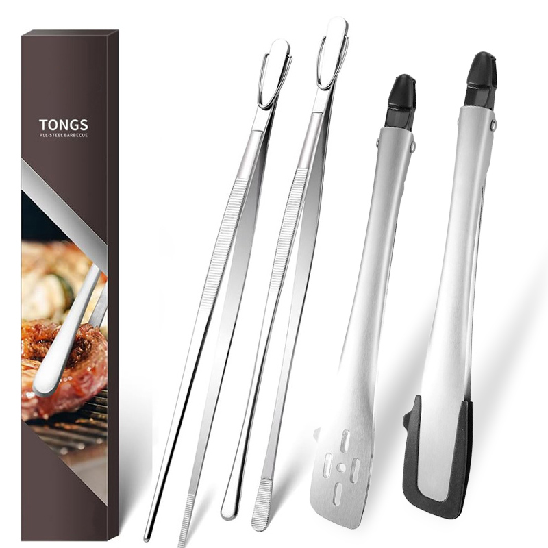 Pinze da Cucina in Acciaio Ino - Camping Cooking Tips recensione e prezzo