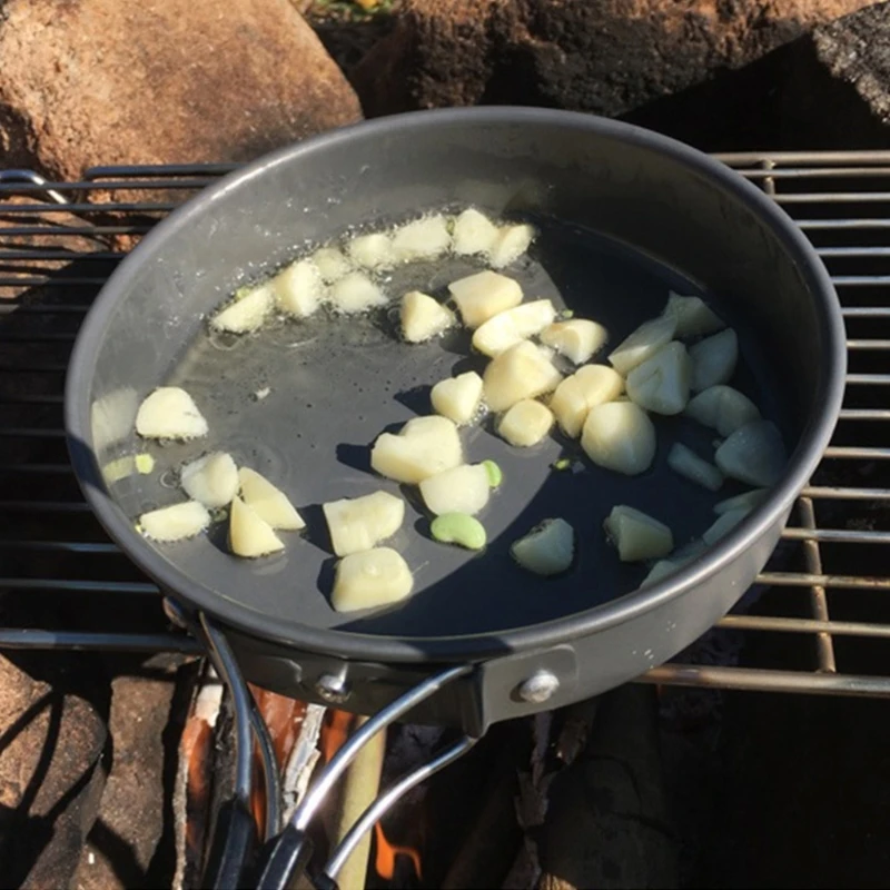 Padella portatile con custodia - Camping Cooking Wok recensione e prezzo
