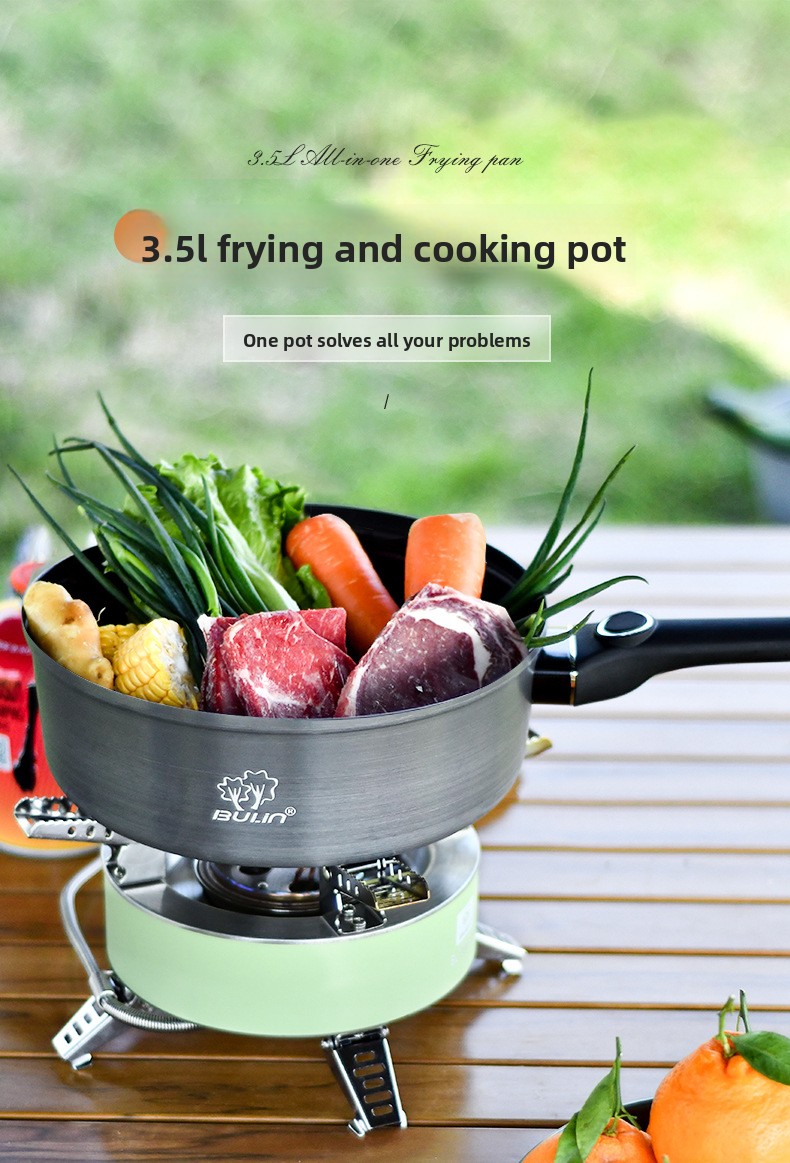 Padella antiaderente Bulin 202 - Camping Cooking Wok recensione e prezzo