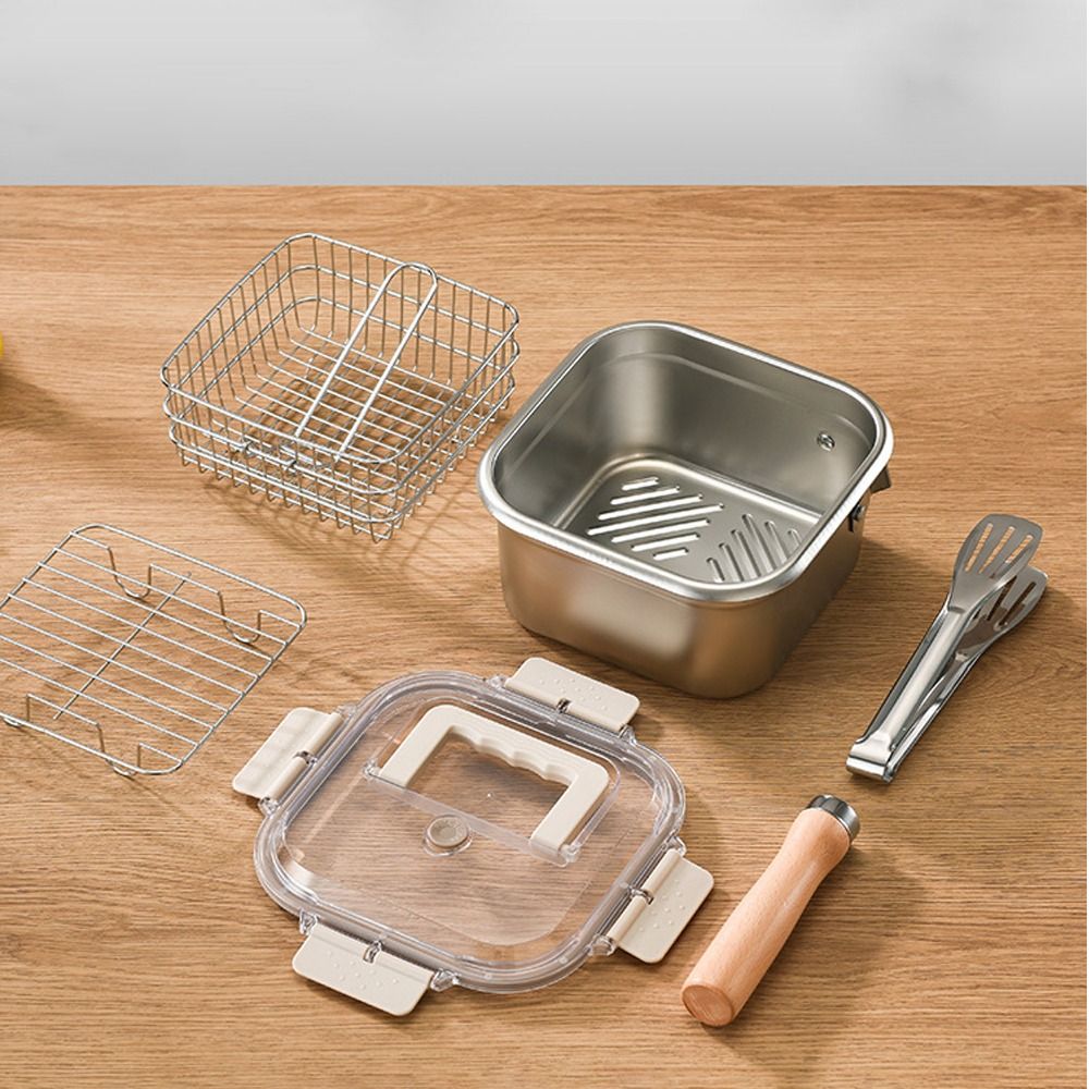 Padella portatile in acciaio i - Camping Cooking Wok recensione e prezzo