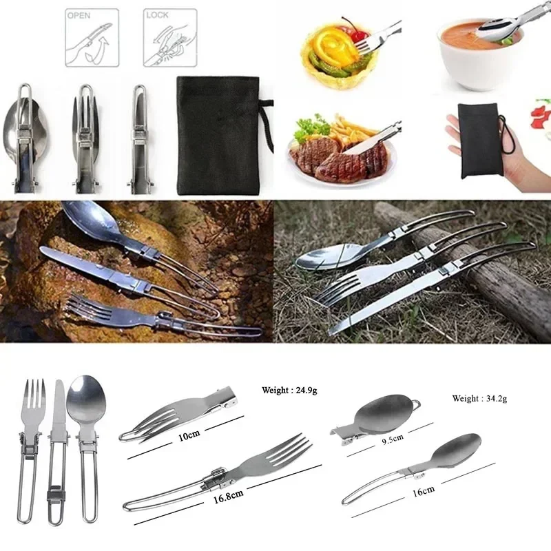 Nuovo vaso da campeggio portat - Camping Cooking Kitchen Set recensione e prezzo