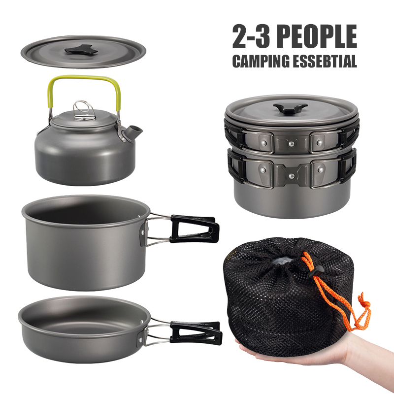 WESTTUNE Kit di pentole da cam - Camping Cooking Wok recensione e prezzo