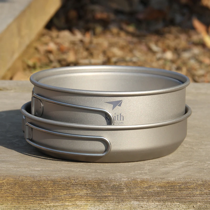 Set di ciotole per pentole in  - Camping Cooking Wok recensione e prezzo