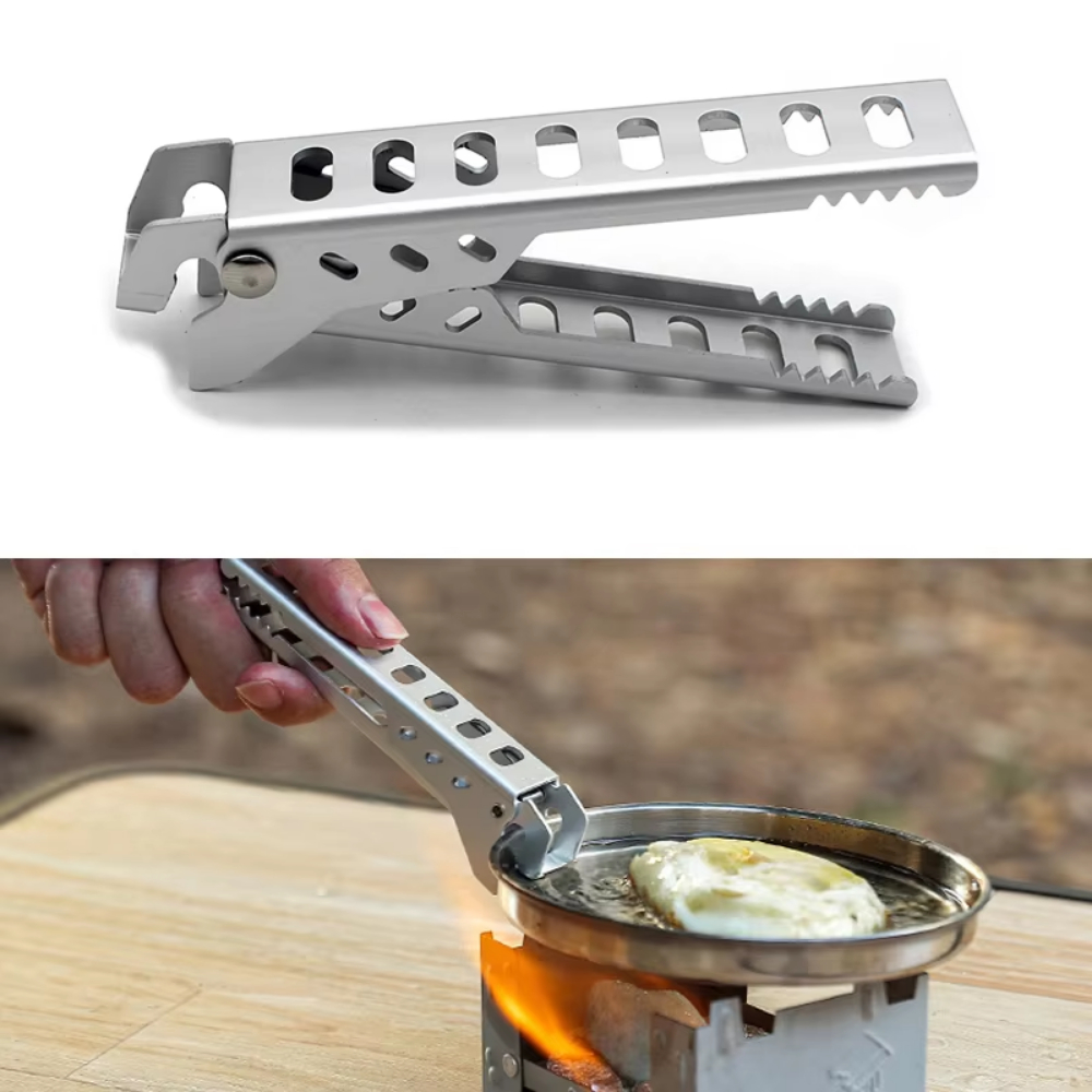 Supporto per pinza per ciotola - Camping Cooking Wok recensione e prezzo