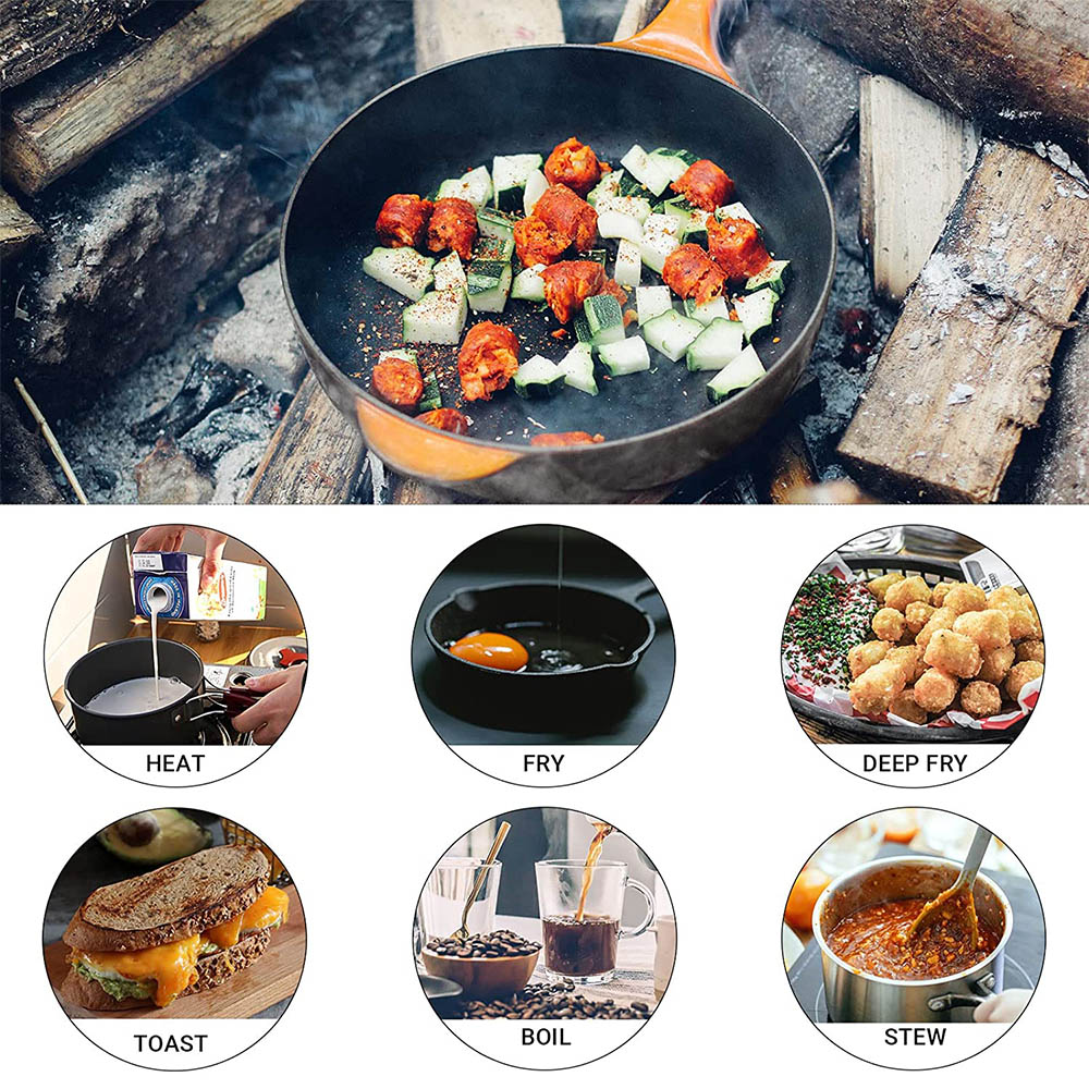 Pentola da picnic per 3-4 pers - Camping Cooking Pots And Pans recensione e prezzo