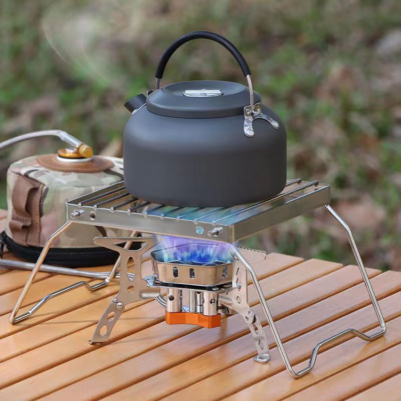 Supporto per fornello da ester - Camp Grill Portable Folding recensione e prezzo