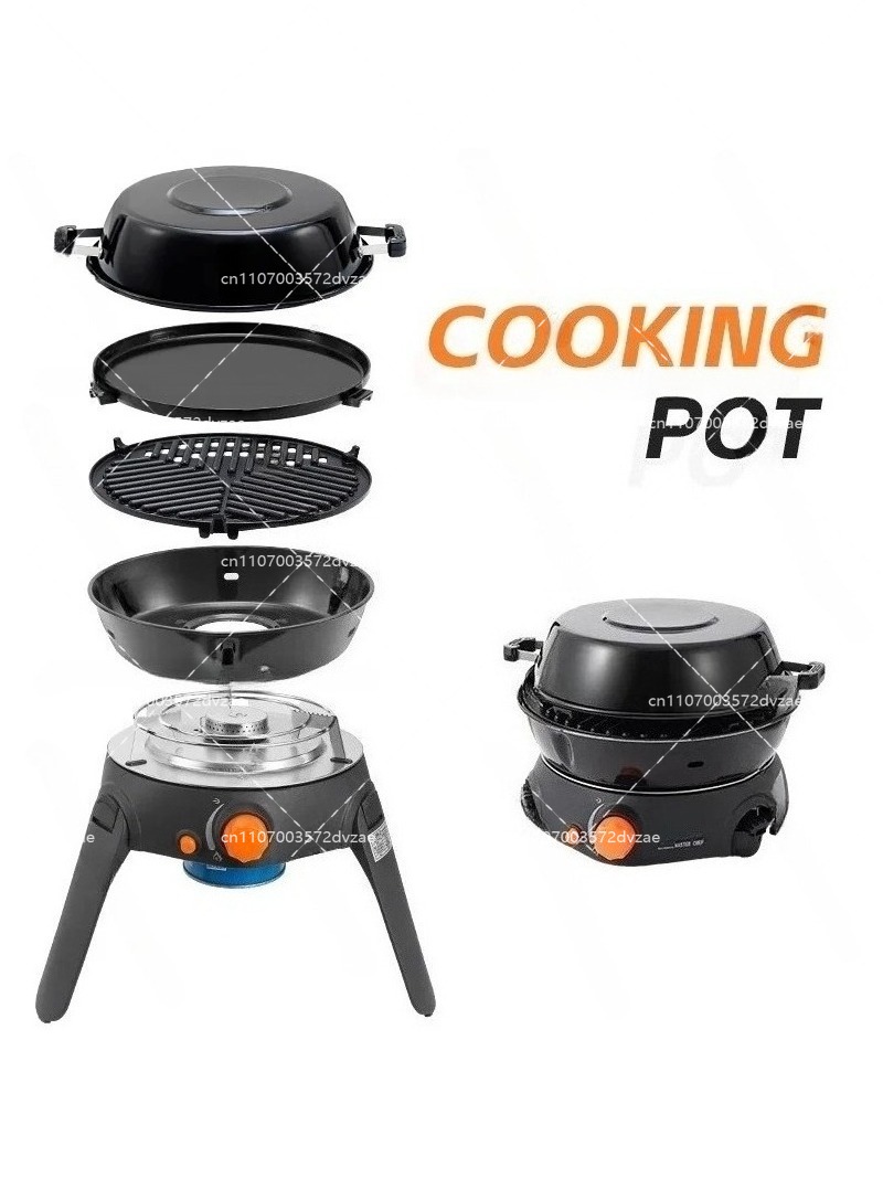 Fornello a gas multifunzione d - Camping Cooking Gas Stove recensione e prezzo