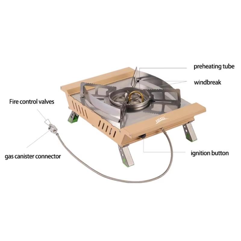 Fornello da Campeggio Portatil - Camping Cooking Table With Windshield recensione e prezzo