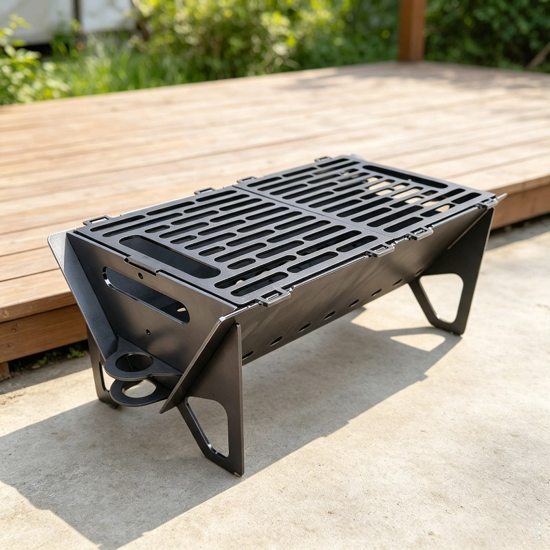 Griglia in Acciaio al Carbonio - Camp Grill Portable Folding recensione e prezzo