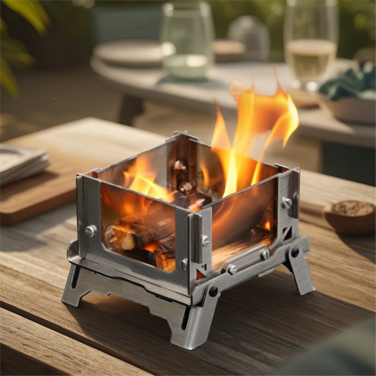 Fornello Portatile M10K per Ca - Camp Grill Portable Folding recensione e prezzo