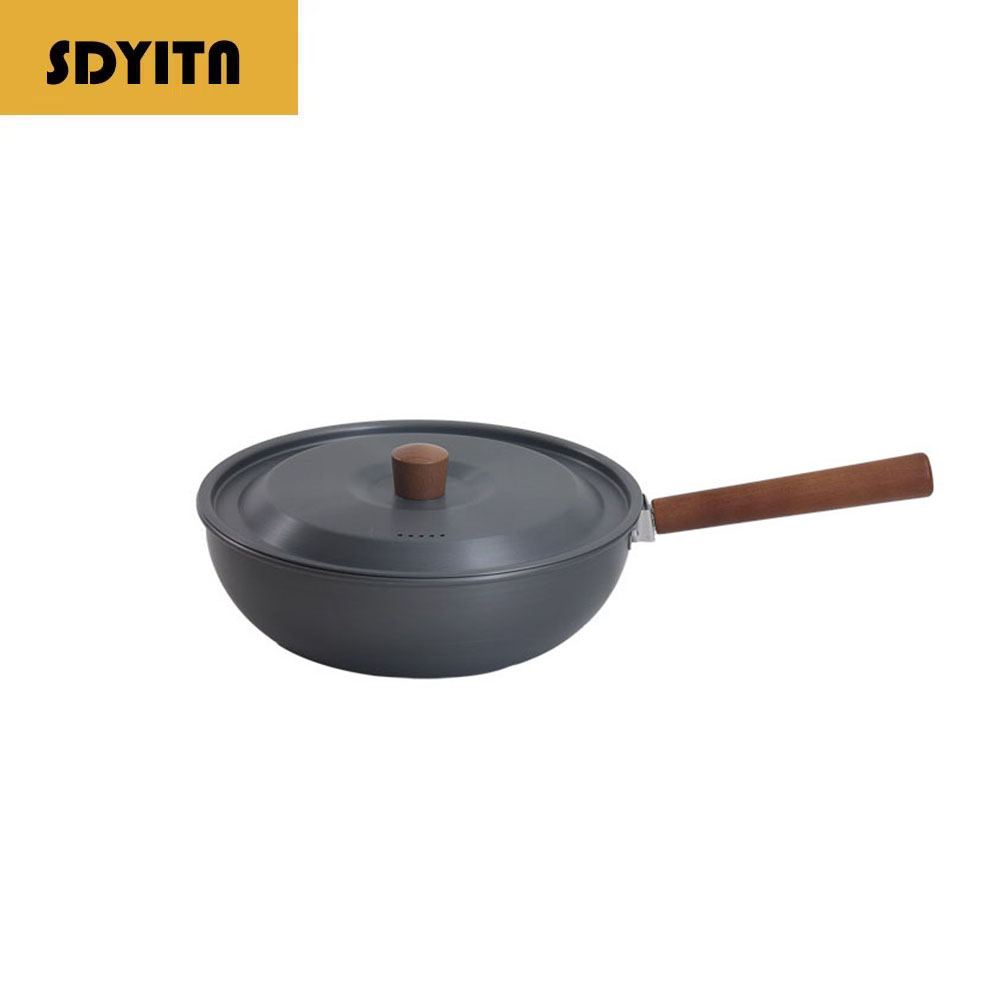 Wok da esterno in lega di allu - Camping Cooking Wok recensione e prezzo