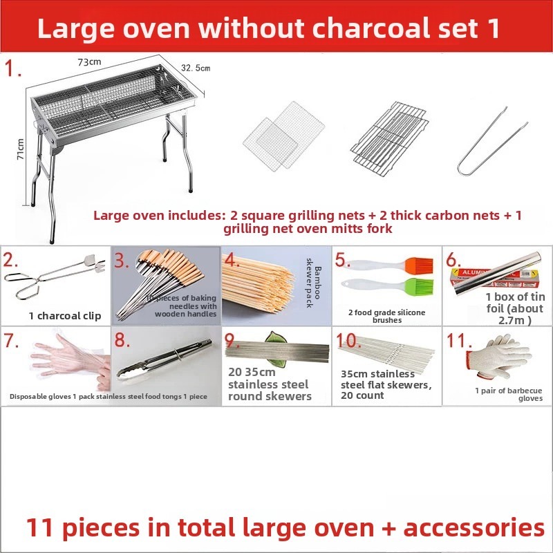 Grande Barbecue Pieghevole a C - Camp Grill Portable Folding recensione e prezzo