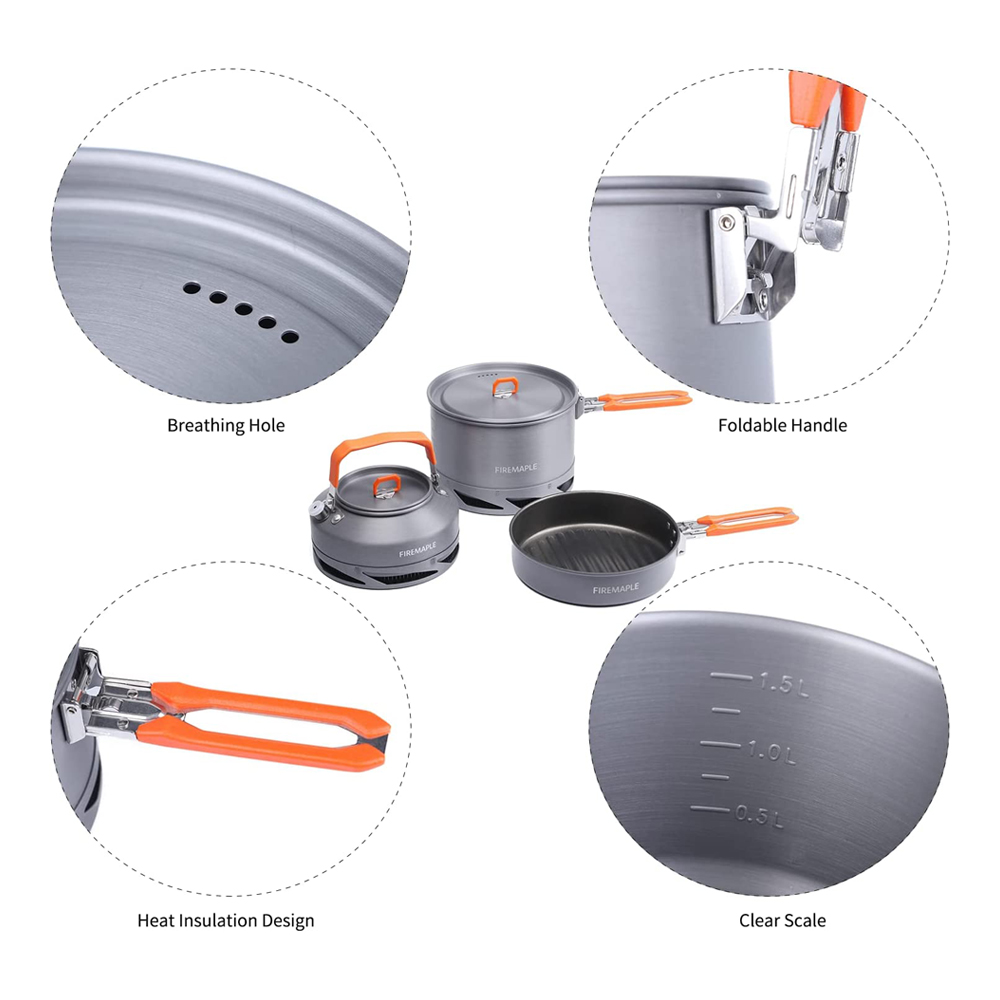 Fire Maple Campeggio Pentolame - Camping Cooking Kitchen Set recensione e prezzo