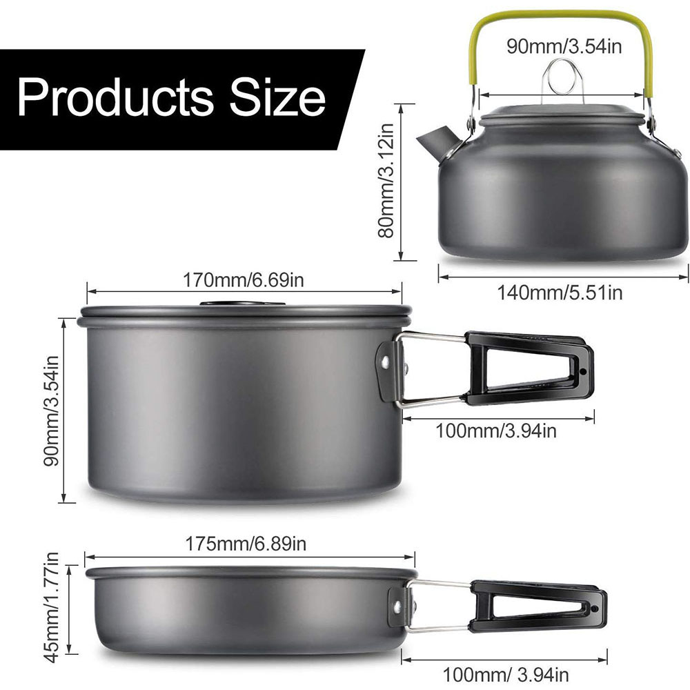 Set di utensili da cucina per  - Camping Cooking Utensil Set recensione e prezzo