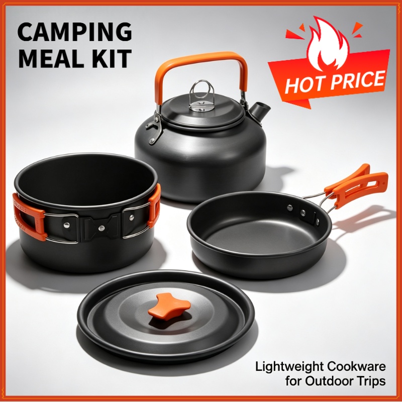 Set da cucina da campeggio, pe - Camping Cooking Kitchen Set recensione e prezzo