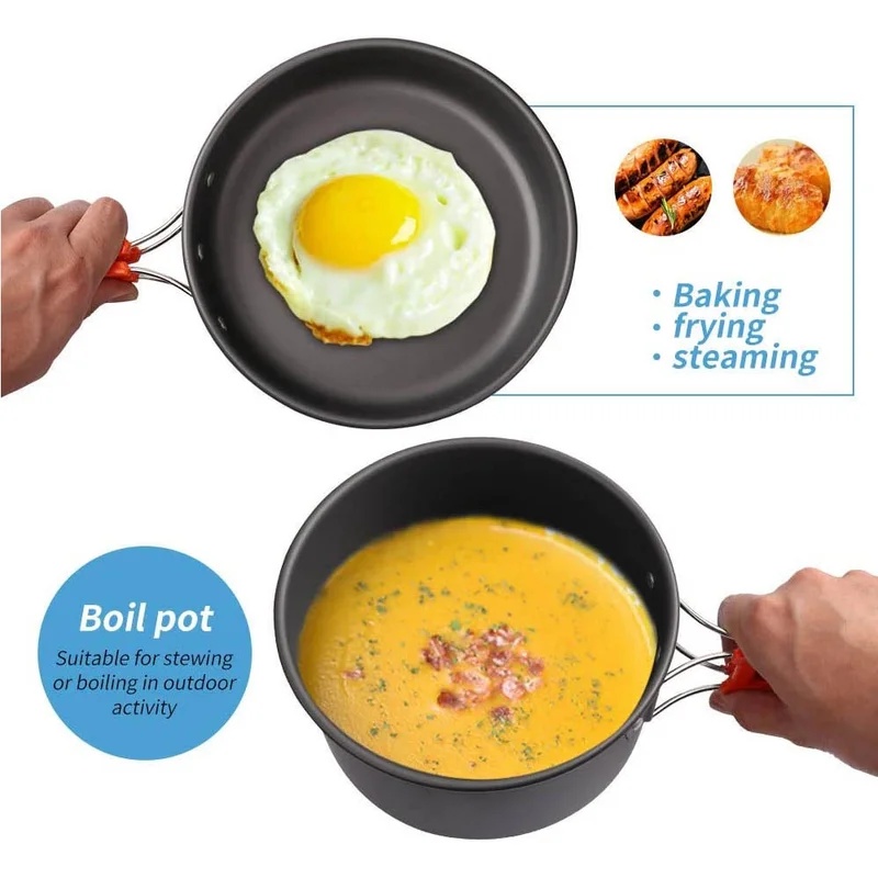 Set da cucina da campeggio, pe - Camping Cooking Kitchen Set recensione e prezzo