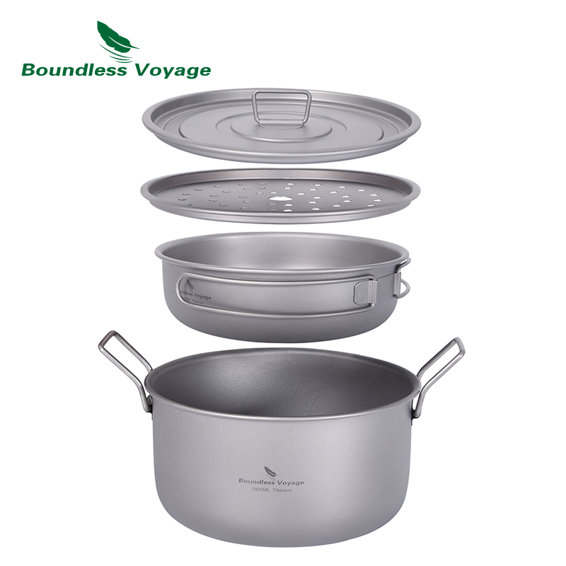 Boundless Voyage Camping Pento - Camping Cooking Wok recensione e prezzo